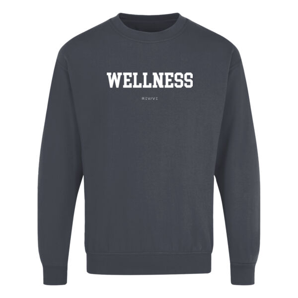 Print - WELLNESS White - Eco Premium Sweatshirt Thumbnail