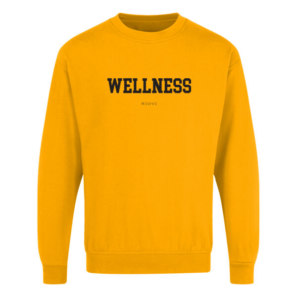 Print - WELLNESS Black - NuBlend® Sweatshirt Thumbnail