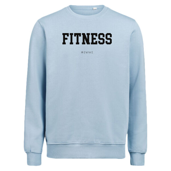 Print - FITNESS Black - Crewneck Regular Fit Thumbnail