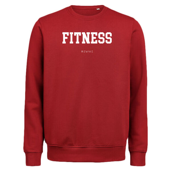 Print - FITNESS White - Crewneck Regular Fit Thumbnail