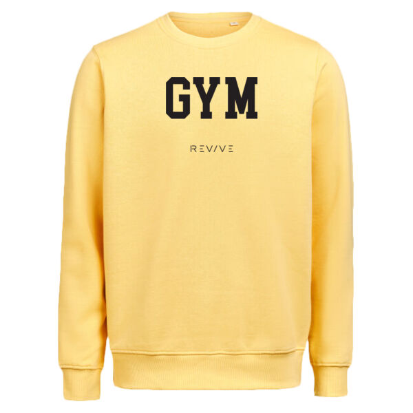 Print - GYM Black - Crewneck Regular Fit Thumbnail