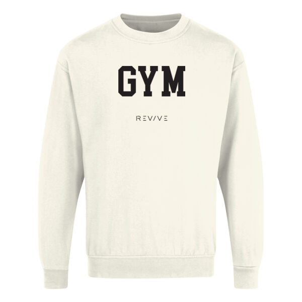 Print - GYM Black - Eco Premium Sweatshirt Thumbnail