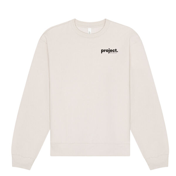 Print - Eat Sleep Project Black - Crewneck Heavy Sweatshirt Thumbnail