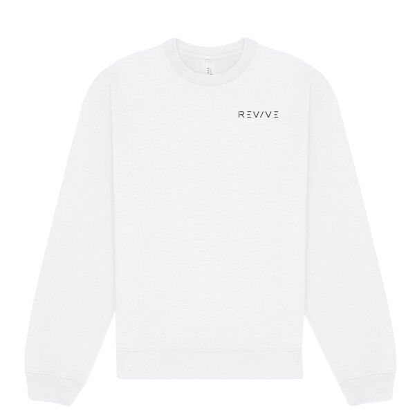 Print - Eat Sleep Revive Black - Crewneck Heavy Sweatshirt Thumbnail