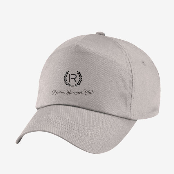 Print - Revive Racquet Club black - Original 5 Panel Cap Thumbnail