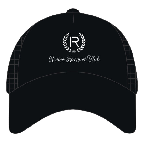 Print - Revive Racquet Club white - Camo Snapback Trucker Thumbnail