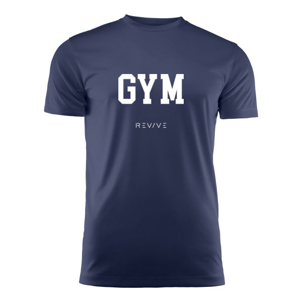 Print - GYM White - Run Active T-Shirt Thumbnail