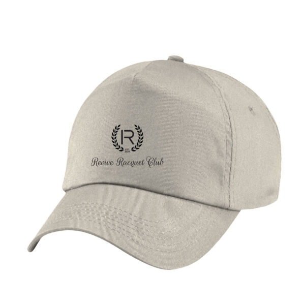 Print - Revive Racquet Club black - Original 5 Panel Cap Thumbnail