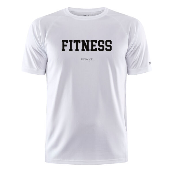 Print - FITNESS White - Men's Core Unify Training Tee Thumbnail