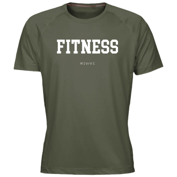 Print - FITNESS White - Men's CoolDry Tee Thumbnail