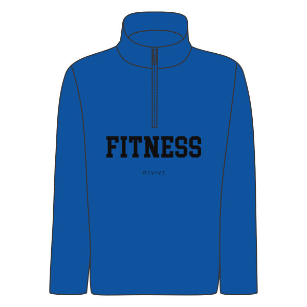 Print - FITNESS Black - Trial Training Top Thumbnail