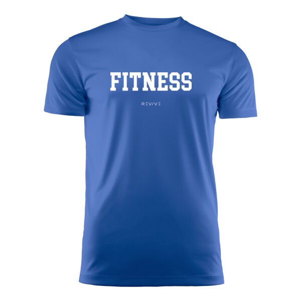 Print - FITNESS White - Run Active T-Shirt Thumbnail