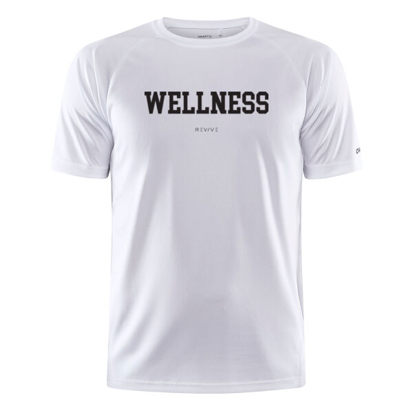 Print - WELLNESS Black - Men's Core Unify Training Tee Thumbnail