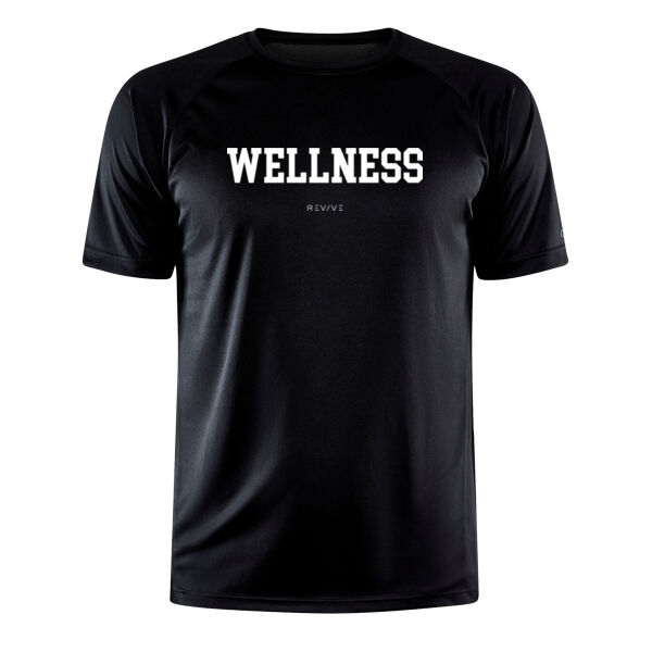 Print - WELLNESS White - Men's Core Unify Training Tee Thumbnail