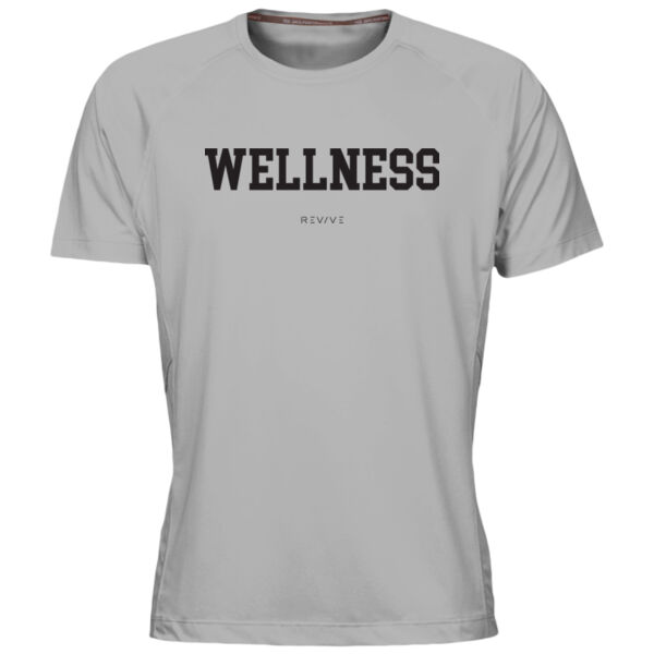 Print - WELLNESS Black - Men's CoolDry Tee Thumbnail