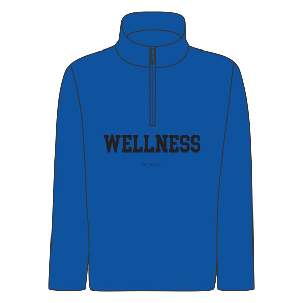 Print - WELLNESS Black - Trial Training Top Thumbnail