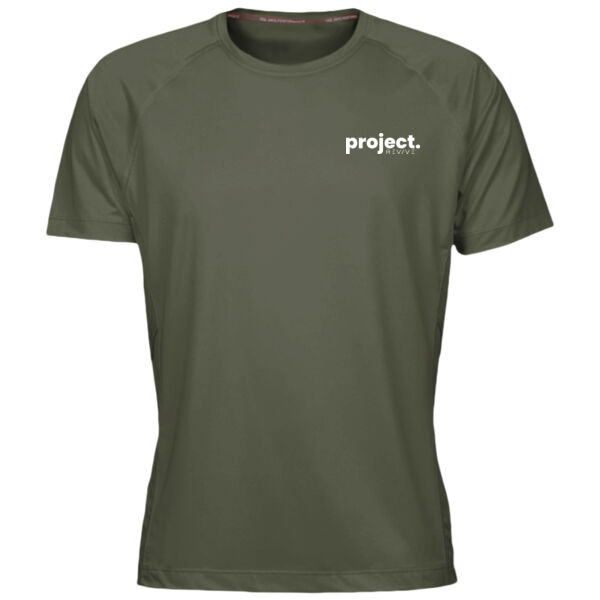 Print - Eat Sleep Project White - Men's CoolDry Tee Thumbnail