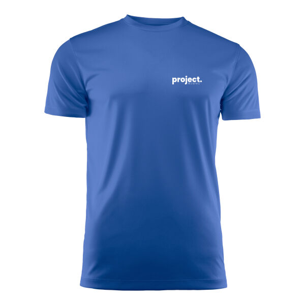 Print - Eat Sleep Project White - Run Active T-Shirt Thumbnail