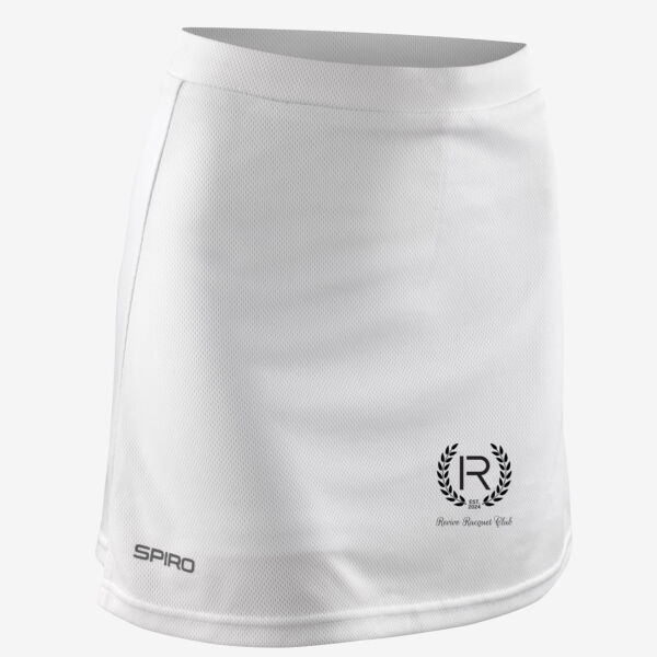 Print - Revive Racquet Club black - Ladies' Skort Thumbnail