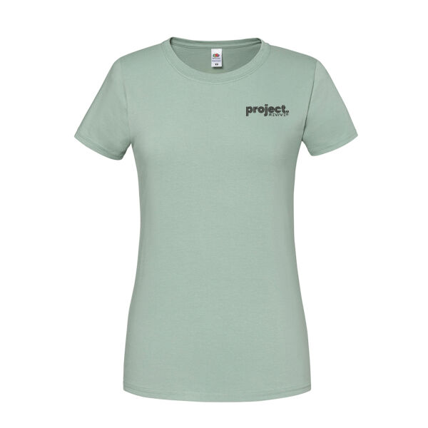 Emb - Project black - Ladies' Iconic 195 Ring Spun Premium T Thumbnail