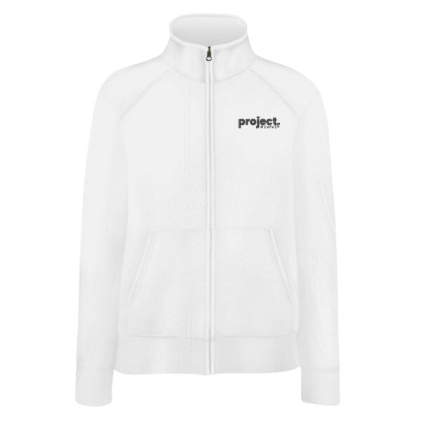 Emb - Project black - Ladies' Premium Sweat Jacket Thumbnail