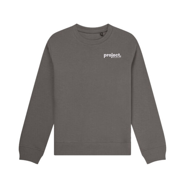 Emb - Project white - Organic Sweatshirt Thumbnail
