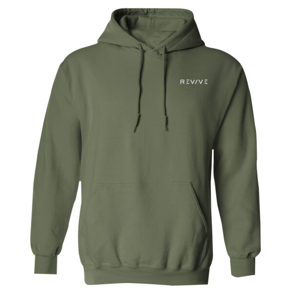 Emb - Revive white - Heavy Blend™ Adult Hooded Sweatshirt Thumbnail