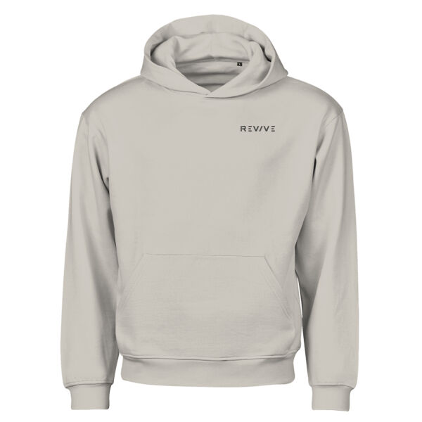 Emb - Revive black - Urban Heavy Loose Fit Hood Sweat Thumbnail