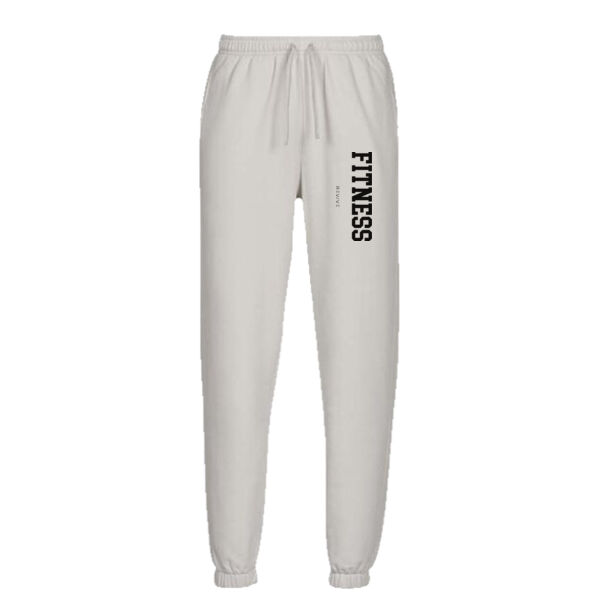 Print - FITNESS Black - Unlabeled Sweatpants Thumbnail