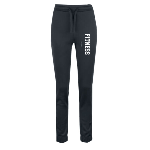 Print - FITNESS White - Basic Active Pants Thumbnail