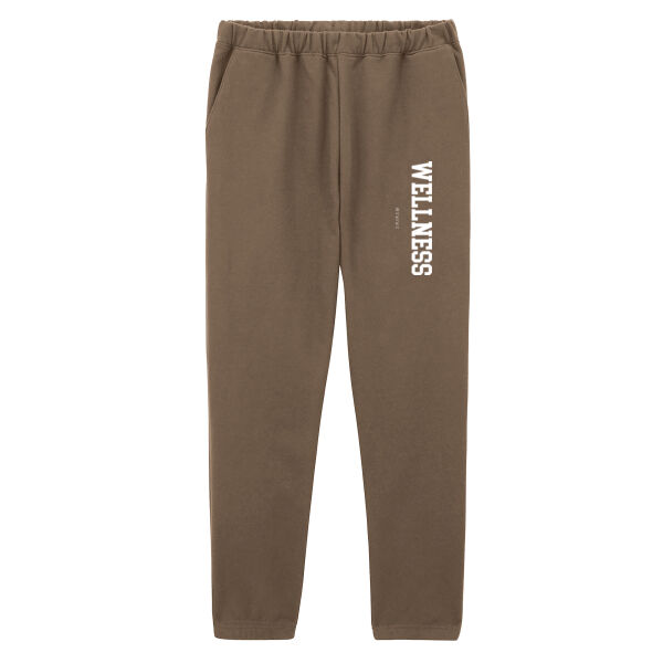 Print - WELLNESS White - Softstyle Midweight Sweatpants Thumbnail