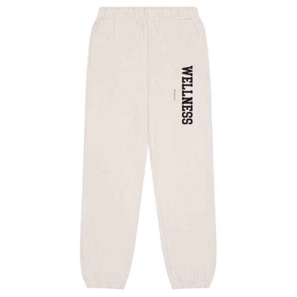Print - WELLNESS Black - Heavy Sweatpant Thumbnail