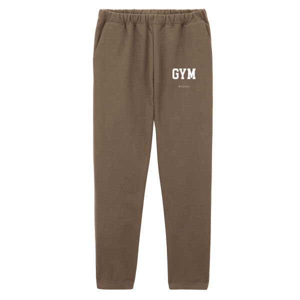 Print - GYM White - Softstyle Midweight Sweatpants Thumbnail