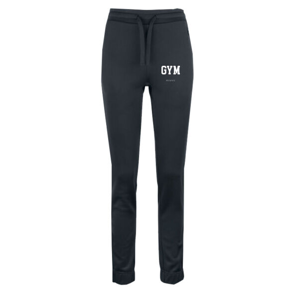Print - GYM White - Basic Active Pants Thumbnail