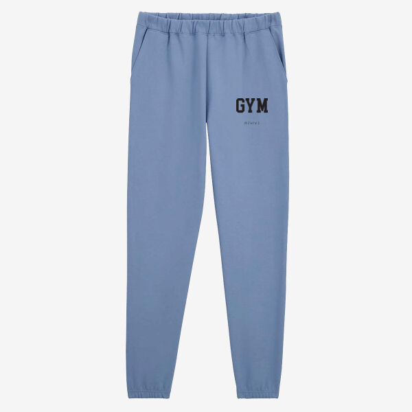 Softstyle Midweight Sweatpants - printed GYM Revive  in black Thumbnail