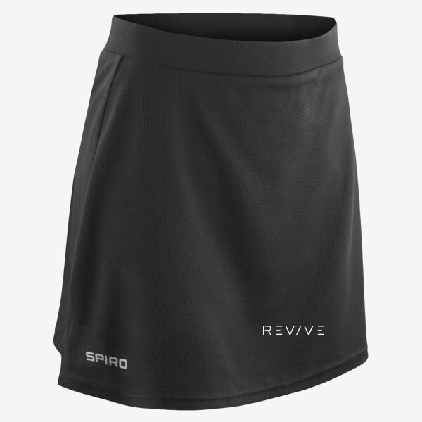 Ladies' Skort - printed  Revive in white Thumbnail