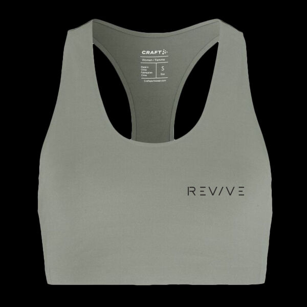 Print - REVIVE Black - Collective Padded Sports Bra Thumbnail