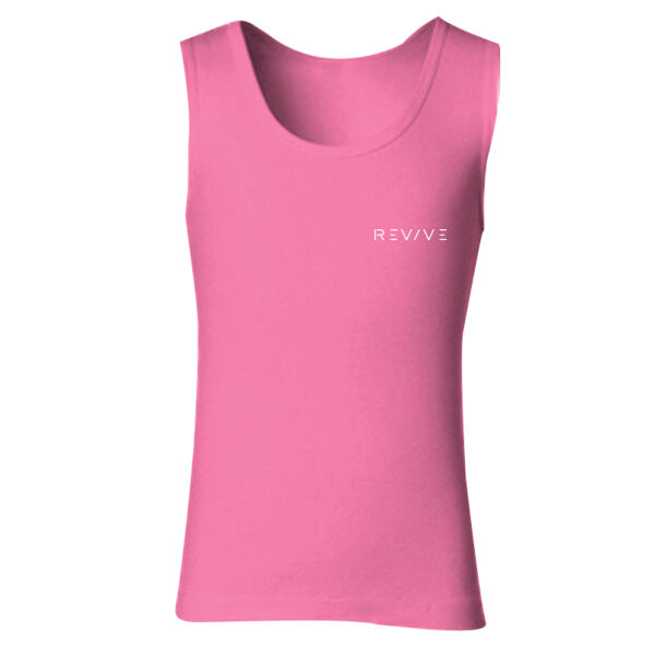 Print - REVIVE White - Softstyle® Ladies' Tank Top Thumbnail