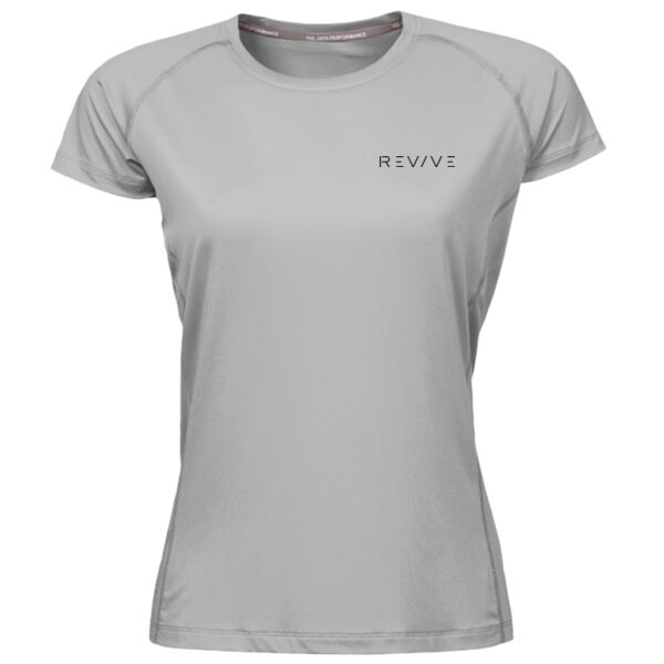 Print - REVIVE Black - Ladies' CoolDry Tee Thumbnail