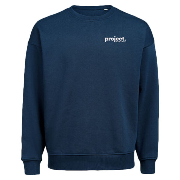 Emb - Project white - Crewneck Loose Fit Thumbnail