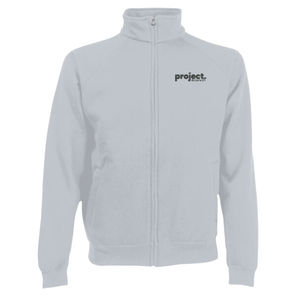 Emb - Project black - Men's Premium Sweat Jacket Thumbnail