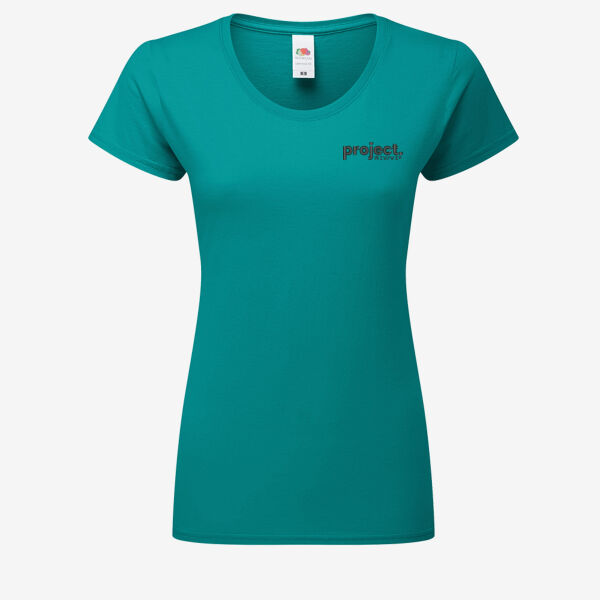 Emb - Project black - Ladies' Iconic 195 Ring Spun Premium T Thumbnail
