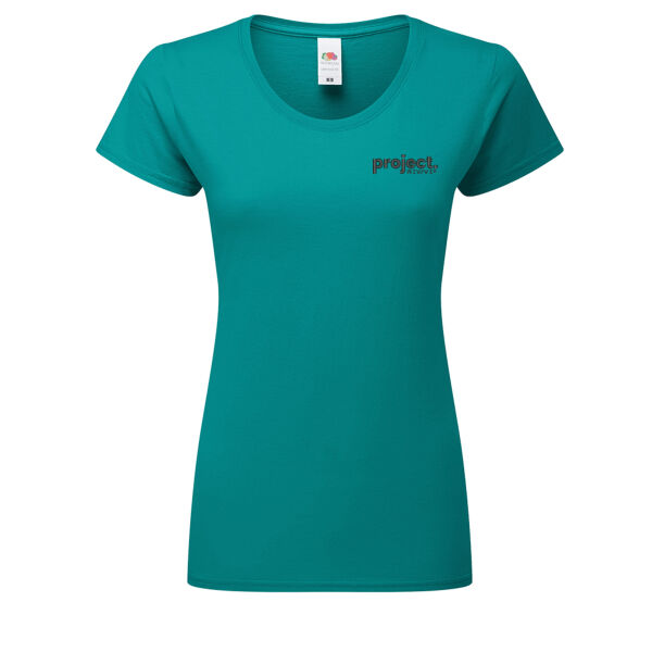 Emb - Project black - Ladies' Iconic 195 Ring Spun Premium T Thumbnail