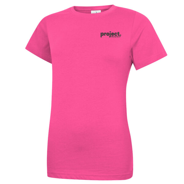 Emb - Project black - Ladies Classic T-Shirt Thumbnail