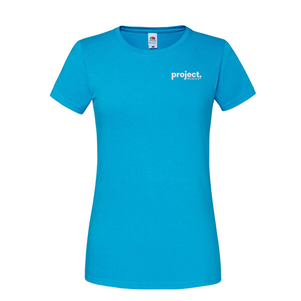 Emb - Project white - Ladies' Iconic 195 Ring Spun Premium T Thumbnail