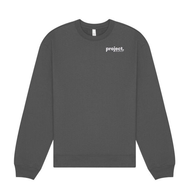 Emb - Project white - Crewneck Heavy Sweatshirt Thumbnail