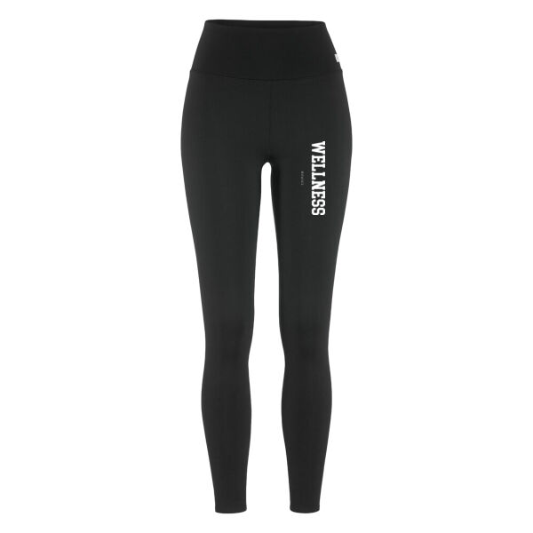 Collective 7/8 Tights - printed WELLNESS Revive in white Thumbnail