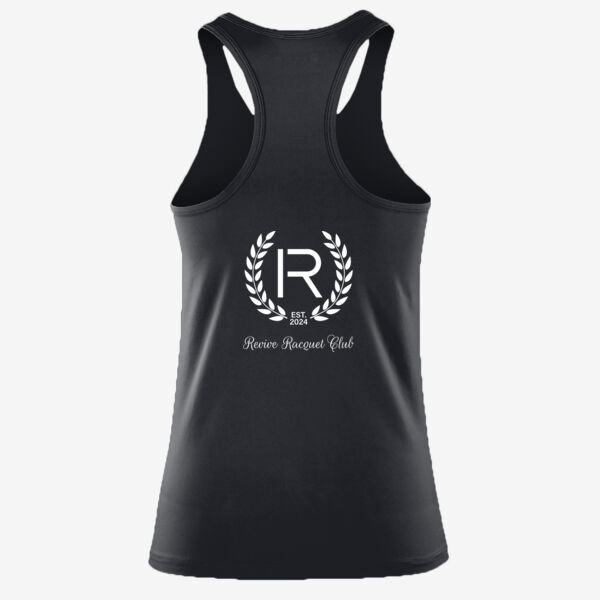 Print - Revive Racquet Club White - Impact Women's Softex Fitness Top Thumbnail