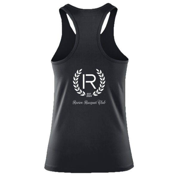 Print - Revive Racquet Club White - Impact Women's Softex Fitness Top Thumbnail