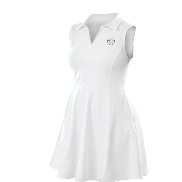 Print - Revive Black - Ladies Fitness Dress Thumbnail